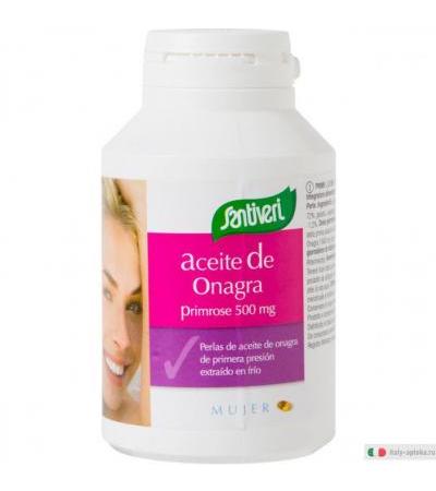 Santiveri Olio Oenotera integratore alimentare utile per il ciclo mestruale 220 perle