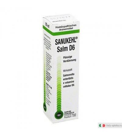 Sanum Sanukehl Salm D6 Gocce 10ml
