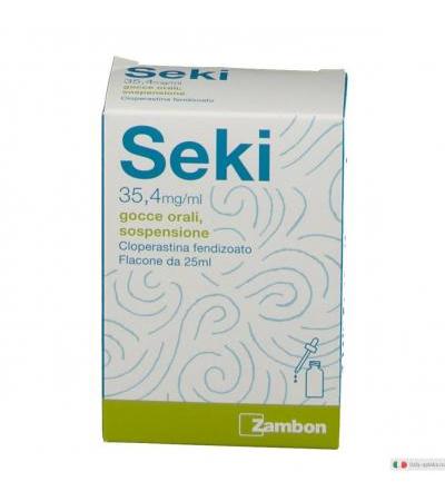 Seki Gocce sedativo della tosse 25 ml