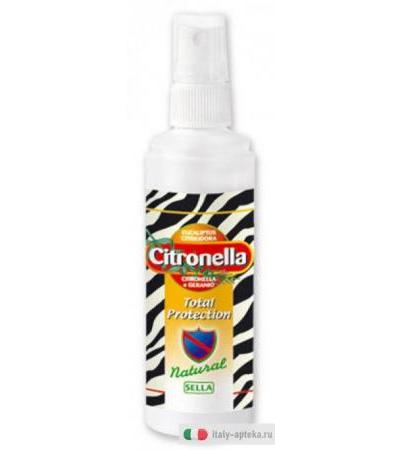Sella Citronella Total Protection repellente per insetti 100ml