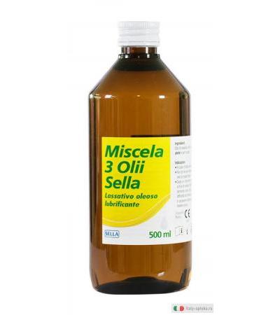 Sella Miscela 3 Olii lassativo oleoso lubrificante 500ml