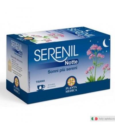Serenil Notte Tisana integratore alimentare utile per il sonno 20 bustine
