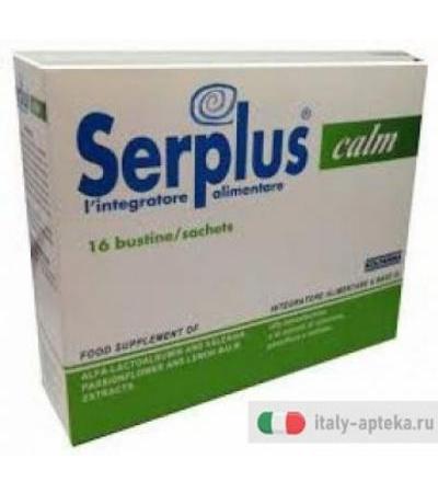 Serplus Calm utile per lo stress e l'insonnia 16 bustine
