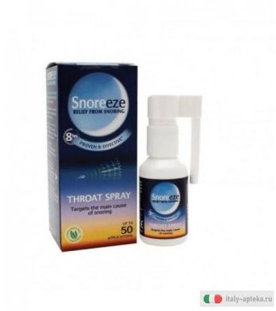 Snoreeze Throat Spray orale anti-russamento 23,5ml