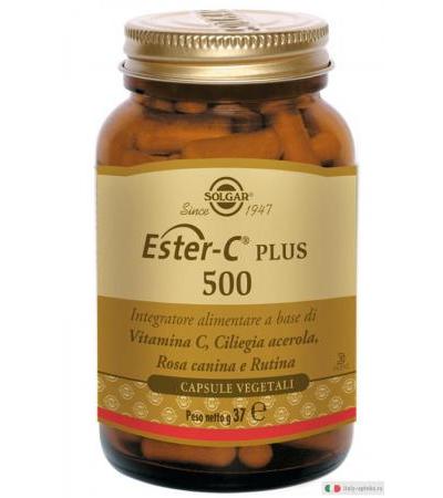 Solgar Ester C Plus 500 antiossidante 100 capsule vegetali
