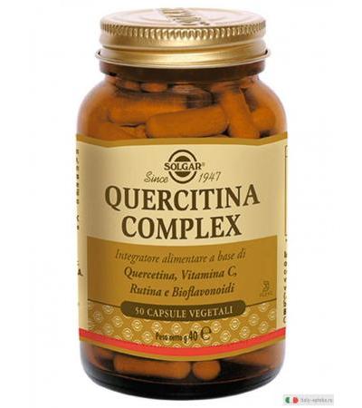 Solgar Quercitina Complex coadiuvante del sistema immunitario 50 capsule