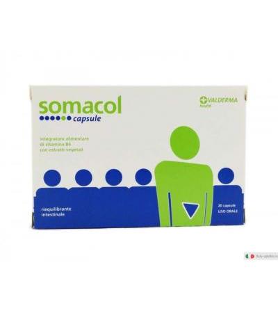 Somacol benessere del transito intestinale 20 capsule
