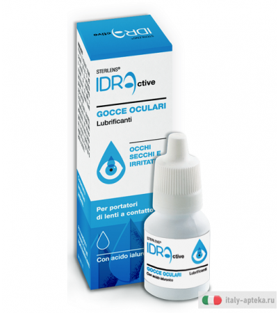 Sterilens Idractive Gocce Oculari Lubrificanti 10ml