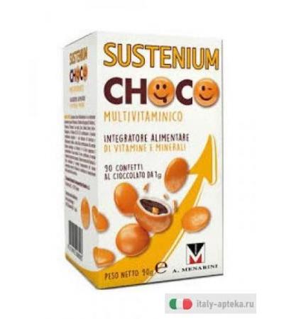 Sustenium Choco Confetti Integratore Alimentare multivitaminico 90 confetti