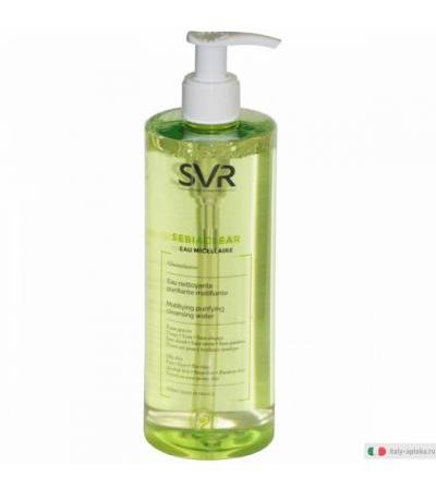SVR SEBIACLEAR Eau Micellaire acqua micellare detergente 400ml