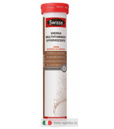 Swisse Energia Multivitaminico Effervescente 20 compresse effervescenti