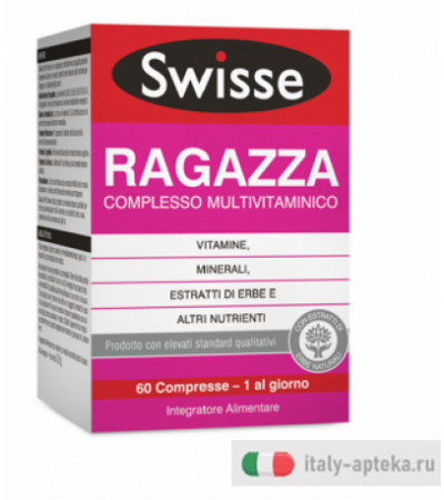 Swisse Ragazza complesso multivitaminico 60 compresse