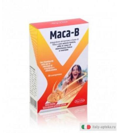 Syrio Maca-B benessere mentale 30 compresse