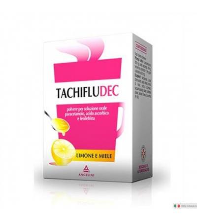 Tachifludec 16 bustine gusto limone e miele