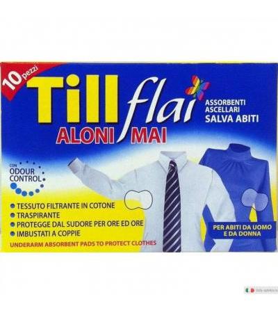 Till Flai Aloni Mai assorbenti ascellari salva abiti 10 pezzi