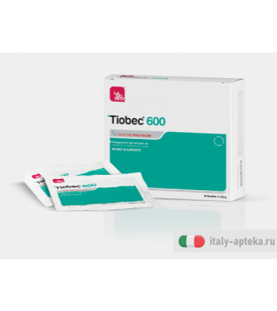 Tiobec 600 integratore alimentare 16 bustine fast-slow