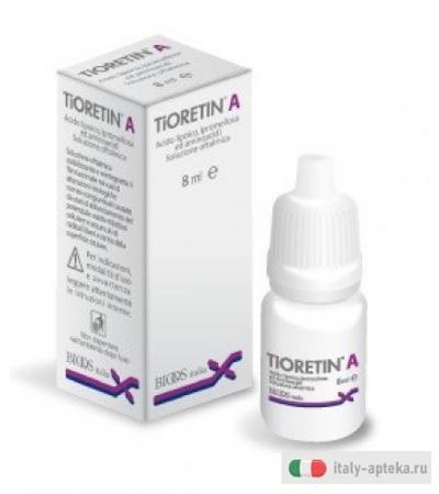 TioretinA Eyedrop Soluzione oftalmica 8ml