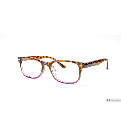 Twins Occhiali Lettura Gold Houston viola +3.00