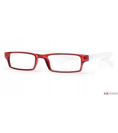 Twins Occhiali Lettura Platinum Neck rosso e bianco +1.50