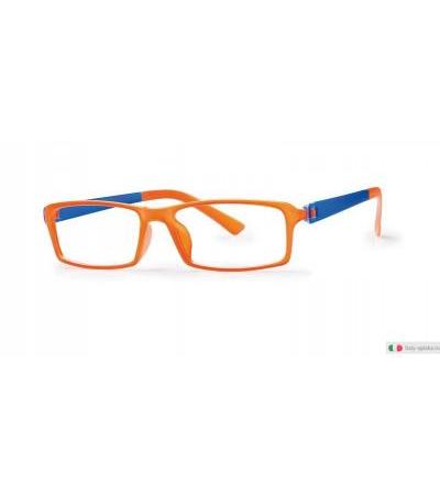 Twins Occhiali Lettura Silver Light arancio e blu +3.50