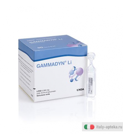 Unda Gammadyn LI Medicinale Omeopatico 30 fiale orali