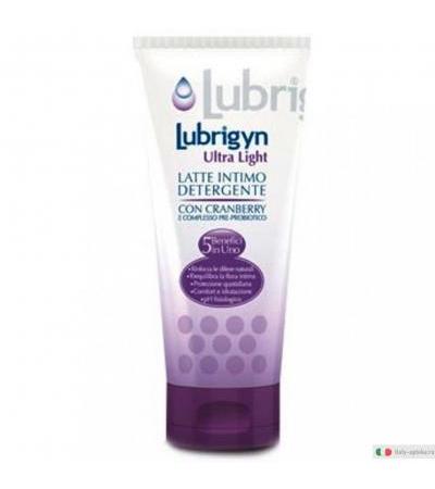 Uniderm Lubrigyn Ultra Light Latte intimo detergente 200ml