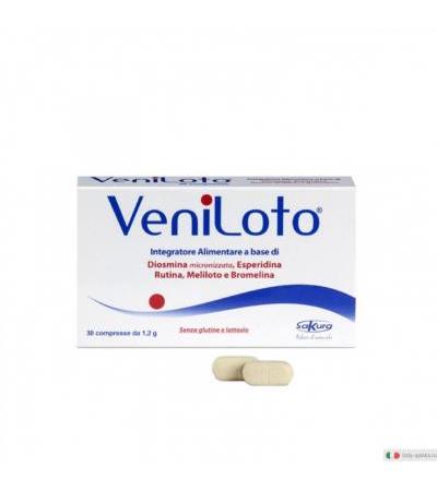 Veniloto benessere vascolare 30 compresse