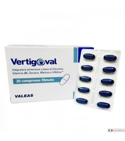 Vertigoval Disturbo dell'equilibrio 20 compresse