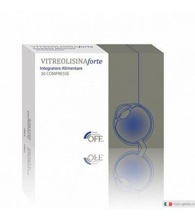 Vitreolisina Forte integratore alimentare utile per il drenaggio e per il microcircolo 30 compresse