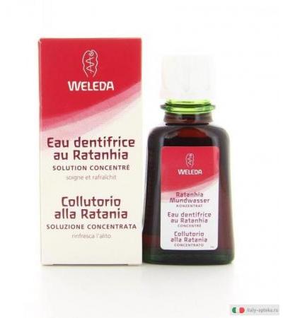 Weleda Collutorio Ratania utile per la quotidiana igiene orale 50ml