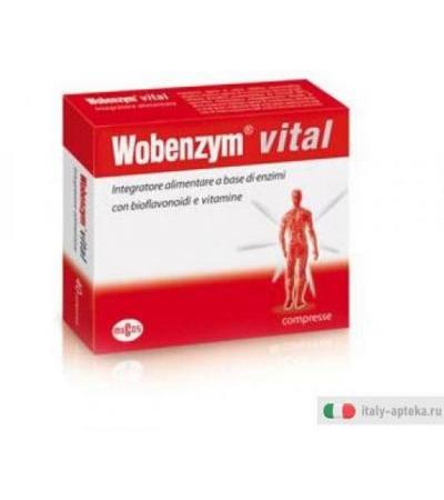 Wobenzym vital integratore di enzimi con bioflavonoidi e vitamine 240 compresse
