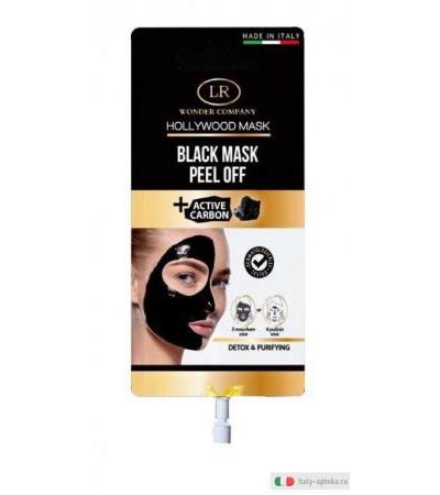 Wonder Maschera Viso Peel-Off con carbone attivo
