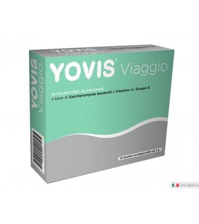 Yovis Viaggio microflora intestinale 12 bustine orodispersibili