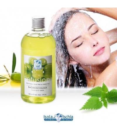 Bath foam Olive tree & Green tea (500ml.)
