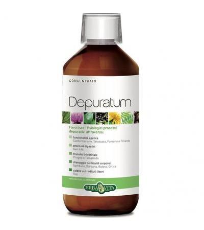 Depuratum integratore alimentare liquido che favorisce i fisiologici processi depurativi 500 мл